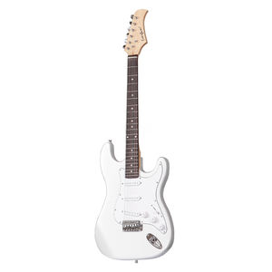 <span class=keywords><strong>Guitarra</strong></span> Eléctrica Hecha a <span class=keywords><strong>Mano</strong></span> con Corte Cutaway de Varios Colores y Forma Genial para Estudiantes - Product Image 1