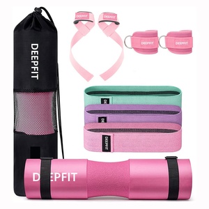 7 Gói Barbell Squat Pad Hip Lực Đẩy Pad Thanh Đệm Pad Phòng Tập Thể Dục Mắt Cá Chân Dây Đeo Hip Tập Thể Dục Ban Nhạc - Product Image 1