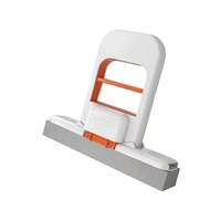Mini serpillière multifonctionnelle en éponge absorbante avec manche télescopique pour usage domestique, conception sans lavage, taux de déshydratation élevé