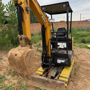 Mini-excavatrice compacte d'occasion Sany SY16C de 1,6 tonne avec cabine ouverte pour travaux utilitaires - Product Image 3