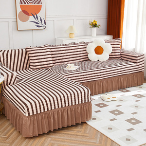 Jacquard Elastic Stretch Modern Non-Slip <strong>Sofa</strong> <strong>Cover</strong> Universal Dog Cat <strong>Pet</strong> Friendly Washable Furniture Protector Fitted Slipcover - Product Image 4