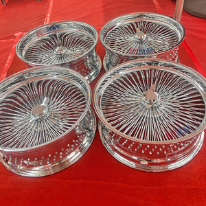 ล้อซี่ลวดโครเมียมขนาด 22 นิ้ว ขอบล้อโครเมียมขนาด 22 นิ้ว - Product Image 4