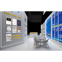 Diseño de Stand de Exhibición de Madera de Lujo |   Sistema de Techo de Truss para Exposiciones Globales en Europa y Medio Oriente