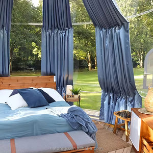 Lujo 2025 claro transparente burbuja casa tienda diseño moderno resistente a la intemperie aluminio PC Camping evento Fiesta cúpula para uso al aire libre - Product Image 2