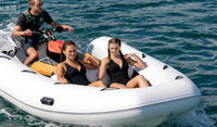 Extension gonflable haut de gamme pour jet ski – Fixation stable et portable pour embarcation nautique, pour une sécurité et des performances améliorées sur les lacs