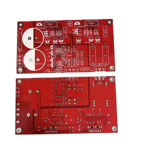 TDA7294 TDA7293 PCB 7293 Power Amplifier Board 7294 Red Color White Font Empty PCB Board