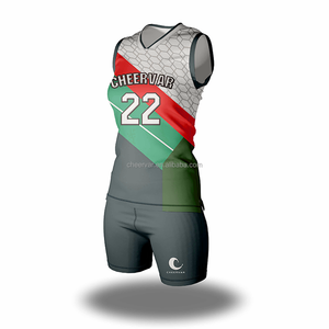 Maillots de volley-ball à production rapide Uniformes de volley-ball pour jeunes Vêtements de volley-ball respirants - Product Image 5