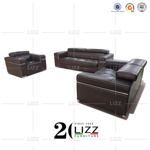 <span class=keywords><strong>Divani</strong></span> Casa Sofá de Cuero para Oficina y <span class=keywords><strong>Hotel</strong></span> Muebles Modernos para Sala de Estar - Product Image 6