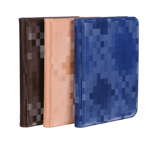 360 tasche con cerniera <span class=keywords><strong>Album</strong></span> a scacchi <span class=keywords><strong>Album</strong></span> in pelle personalizzabile raccoglitore di carte maniche raccoglitore di carte <span class=keywords><strong>Album</strong></span> di carte cartelle - Product Image 6