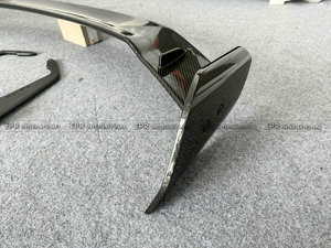 สปอยเลอร์หลังอะลูมิเนียมแบบเดี่ยว ผลิตจากคาร์บอนไฟเบอร์แห้ง สำหรับ Civic Type-R FL5 รุ่น A พร้อมผิวขัดเงา - Product Image 5