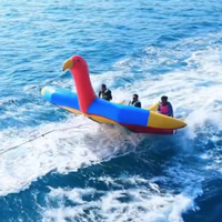 Tube de ski nautique remorquable de sortie d'usine oiseau volant d'eau de poisson de mouche gonflable pour les sports nautiques d'été