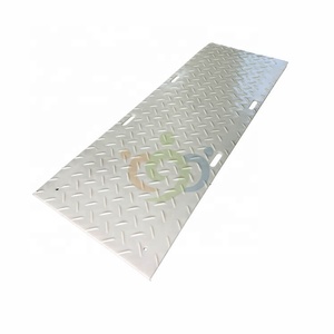 Tapis de protection au sol <span class=keywords><strong>en</strong></span> HDPE, stabilité fiable, surface antidérapante, découpe CNC, plaques de route composites pour chantier et <span class=keywords><strong>pelouse</strong></span> - Product Image 1