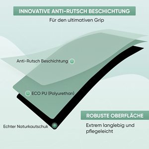 Großhandel OEM <span class=keywords><strong>Eo</strong></span> Freundliche neue Yoga matten Hochwertige verschiedene Farben Kunden spezifisches Design und günstiger Preis Rutsch feste Yoga matte - Product Image 2