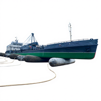Airbag gonflable en caoutchouc naturel certifié ISO BV pour lancement de navires, diamètre 1,8 m, longueur 18 m, 8+1 couches, pour applications marines