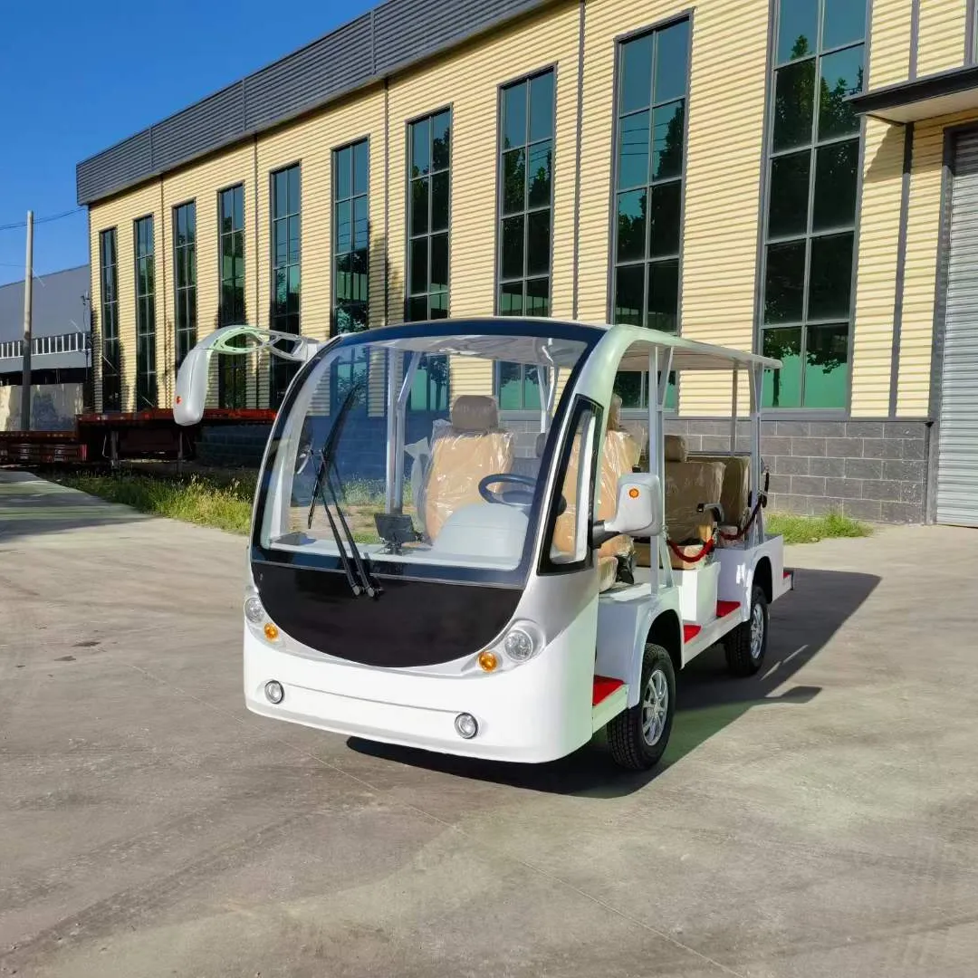 2023 Op Maat Elektrische 14-persoons 80-100Km Sightseeing Toeristische Mini Buggy Bus En Auto