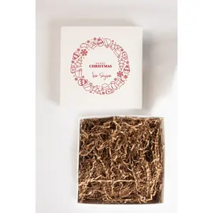 Personalized White Empty <b>Gift</b> <b>Box</b> with <b>Ramadan</b> Designed Religious Name for Holiday <b>Gifts</b> 20x20 & 25x30 - Product Image 1