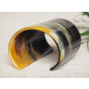 Brazaletes de Cuerno de Búfalo, Artesanía Natural, Joyería Hecha a Mano para Mujer, Estilo Cultural Tradicional y Accesorios Modernos para el Día a Día - Product Image 1