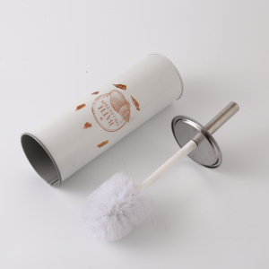 Maxfree Stainless Steel Flat Design <b>Toilet</b> <b>Brush</b> with Handle for Deep Cleaning Bathroom or Kitchen PP Material Boxed Product - Product Image 5