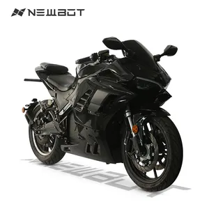 Newbot EEC COC Hurricane 3000W 72V 51Ah Black High Speed Electric Motorcycle Motor Roller Sportbike Superbike