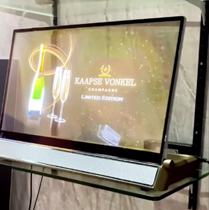 Pantalla Micro LED de Alto Brillo Transparente para Aplicaciones en Vidrio Adhesivo en Paredes de Tiendas y Centros Comerciales - Product Image 2