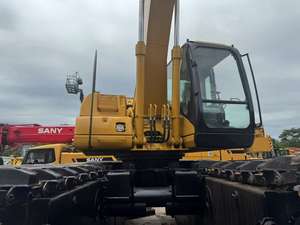 Excavatrice hydraulique 320CL d'occasion à vendre, à long bras, avec fonctions flottantes et amphibies - Product Image 6