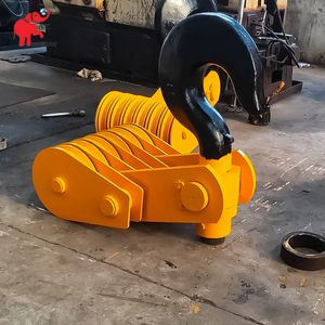 Chất lượng cao EOT cẩu móc lớn cần cẩu móc 5t 50t <span class=keywords><strong>55T</strong></span> 80t Nâng Công suất Móc giá với khóa - Product Image 4