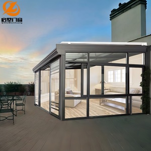 Véranda moderne en aluminium, directement de l'usine, pour usage résidentiel extérieur, écologique, anti-corrosion, haute qualité, <span class=keywords><strong>prix</strong></span> compétitif - Product Image 1