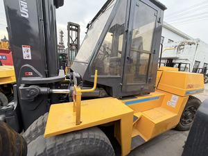 Good Working Condition Japan TC-M FD160 Used 16 Ton <b>Forklift</b>, Durable Diesel Engine For Oversized Cargo Handling - Product Image 1