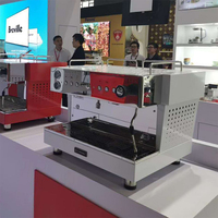 Máquina de Espresso Eléctrica Semiautomática de Acero Inoxidable Ladetina E2, Cafetera OEM ODM para Uso Comercial, 9 Bares