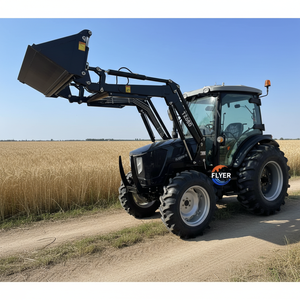 80/90/100HP tracteurs agricoles machines agricoles avec chargeur frontal - Product Image 1