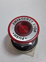 Controlador de Programación PLC 9001-KR9R05, Botón de Parada de Emergencia Metálico de 2 Posiciones