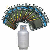 Indicador de Nivel de Gas ASC para Propano, Butano, GLP, Medidor Magnético de Combustible para Caravana, Sensor de Nivel de Líquido con Medición de Temperatura