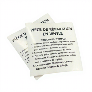 Kit de réparation de patchs gonflables 5 pièces, kit de réparation de patchs en PVC auto-adhésif, patch pour <span class=keywords><strong>piscine</strong></span> gonflable en vinyle, piscines - Product Image 1