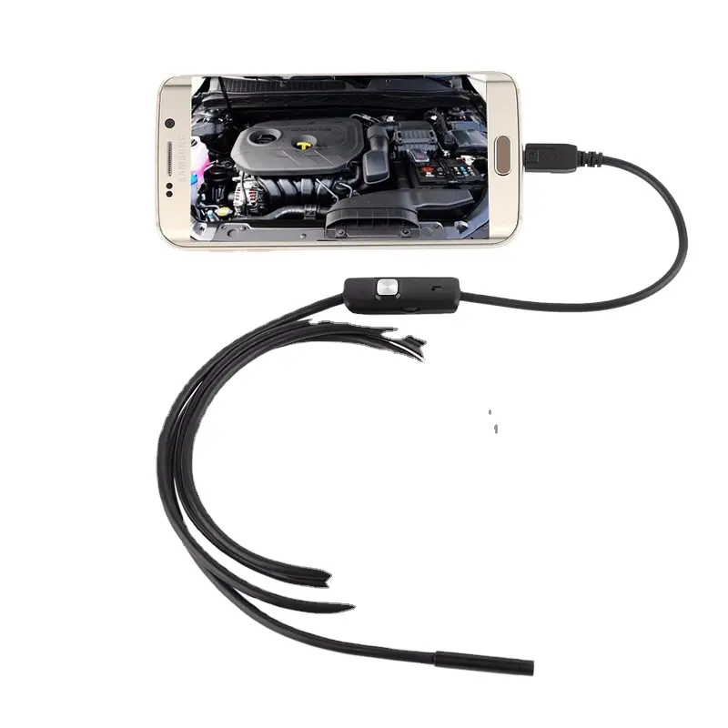 2M 3 in1 Offre Spéciale véhicule outils étanche 7mm android endoscope usb Endoscope caméra endoscope caméra pour Android Endoscope