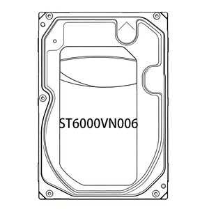 ST6000VN006 6TB Hard <b>Drive</b> 5400 RPM 3.5" SATA HDD ST6000VN006 Hard <b>Drive</b> for NAS - Product Image 1