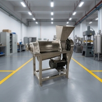 Industriële grote-schaal appel- en ananaspers, guava-schroefpers, industriële fruit- en groentepersmachine