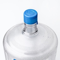 Bouchon de 5 gallons pour bouteille d'eau en plastique PE de 20 litres, couvercle anti-déversement de 55 mm pour bouteilles de vin, de parfum et d'emballage