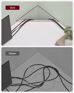 <span class=keywords><strong>Bureau</strong></span> <span class=keywords><strong>d</strong></span>'<span class=keywords><strong>angle</strong></span> en forme de L <span class=keywords><strong>VASAGLE</strong></span>, mobilier de <span class=keywords><strong>bureau</strong></span>, table pour ordinateur de <span class=keywords><strong>bureau</strong></span> avec 2 étagères de rangement - Product Image 5