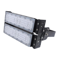 Projecteurs LED ultra-lumineux pour stades à mât haut, étanches AC, lumière du jour, module haute tension en aluminium, IP65, pour entrepôts