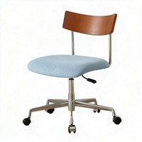 Chaise d'ordinateur pour la maison, confortable pour les longues sessions sans fatigue, chaise de bureau, luxe vintage, mobile