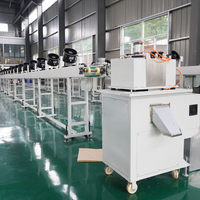 Machine de fabrication de granulés plastiques biodégradables Machine de fabrication de granulés d'amidon de maïs Machine de fabrication de granulés biodégradables Pla