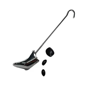 Expansor de zapatos para hombre y mujer, de aleación de aluminio de dos vías, con volante de mano, bota de Metal duradero plateado, ensanchador de zapatos, SS06CM - Product Image 1