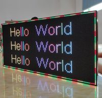 P5 tienda de negocios tablero de publicidad LED al aire libre a todo Color Led luces de desplazamiento programables Pantalla de señal Led mensaje en funcionamiento