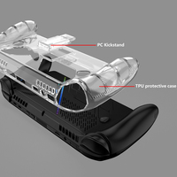 Coque transparente souple en TPU anti-chute pour console de jeu Rog Xbox Ally X