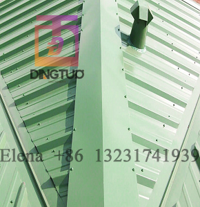 Tự động nhỏ giọt cạnh mái hiên nhấp nháy cuộn tạo thành máy - Product Image 6