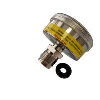 Custom Range Transformer Vacuum Pressure Gauge 70 Diaphragm Pressure Measuring Gauge
