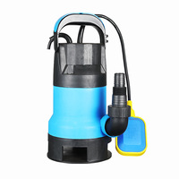 Pompe de jardin, pompe d'arrosage, 110V/127V, aspiration par le bas, eau de mer, haute pression, 1,5 HP, pompe submersible semi-automatique en plastique
