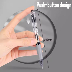 Stylos Gel Rétractables en Plastique en Gros 0,7 mm Bleu/Rouge, Impression de Logo Personnalisé, Fournitures Scolaires et de Bureau Promotionnelles pour Étudiants - Product Image 5