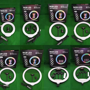 30cm 12 Inch RGB <span class=keywords><strong>LED</strong></span> Ring Light Kit Luces Para Vivo <span class=keywords><strong>pour</strong></span> Vlogging Video <span class=keywords><strong>Selfie</strong></span> <span class=keywords><strong>Selfie</strong></span> Ring <span class=keywords><strong>LED</strong></span> avec trépied Stand Phone Holder - Product Image 6