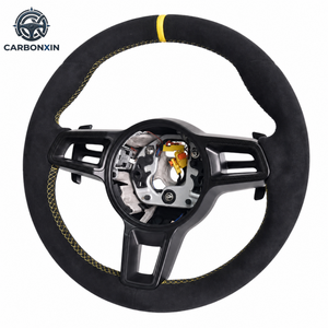 Volante Deportivo de Cuero Porsche de Alta Calidad, Plug and Play, para Macan, Panamera, Taycan, Cayenne, Cayman, 718, 911, 918, 991, 981, 987 - Product Image 4